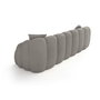 Atelier Del Sofa Octavio - Sofá de 4 Plazas Gris
